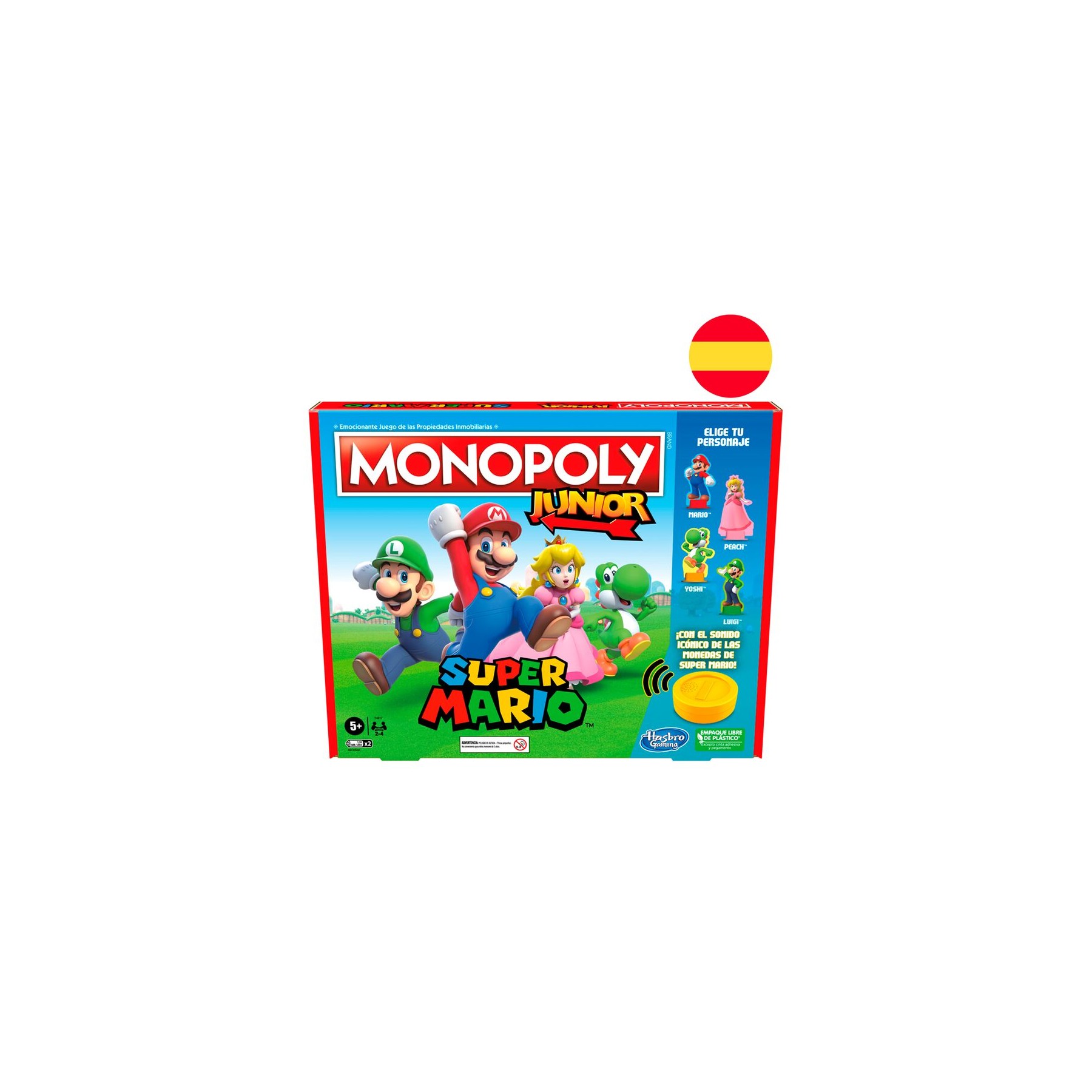 Juego Monopoly Junior Super Mario español