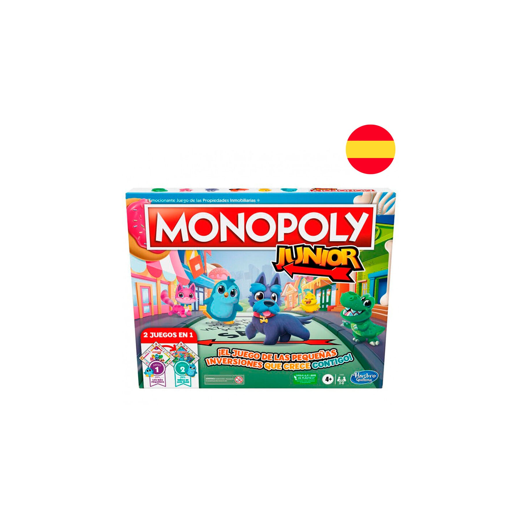 Juego mesa Monopoly Junior