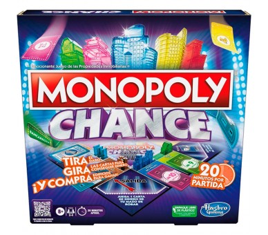 Juego mesa Monopoly Chance español