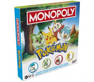 Juego mesa Monopoly Pokemon español