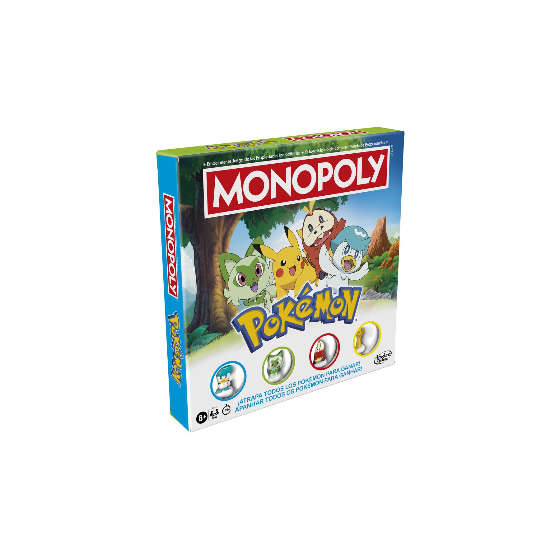 Juego mesa Monopoly Pokemon español