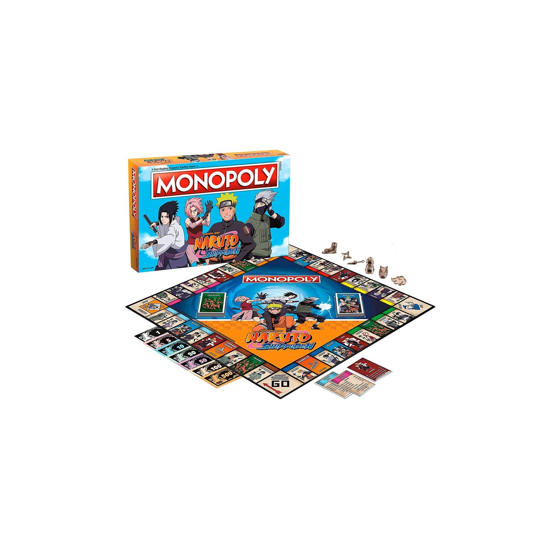 Juego monopoly Naruto Shippuden