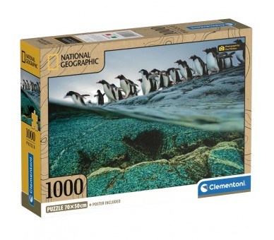 Puzzle Gentoo Penguins National Geographic 1000pzs