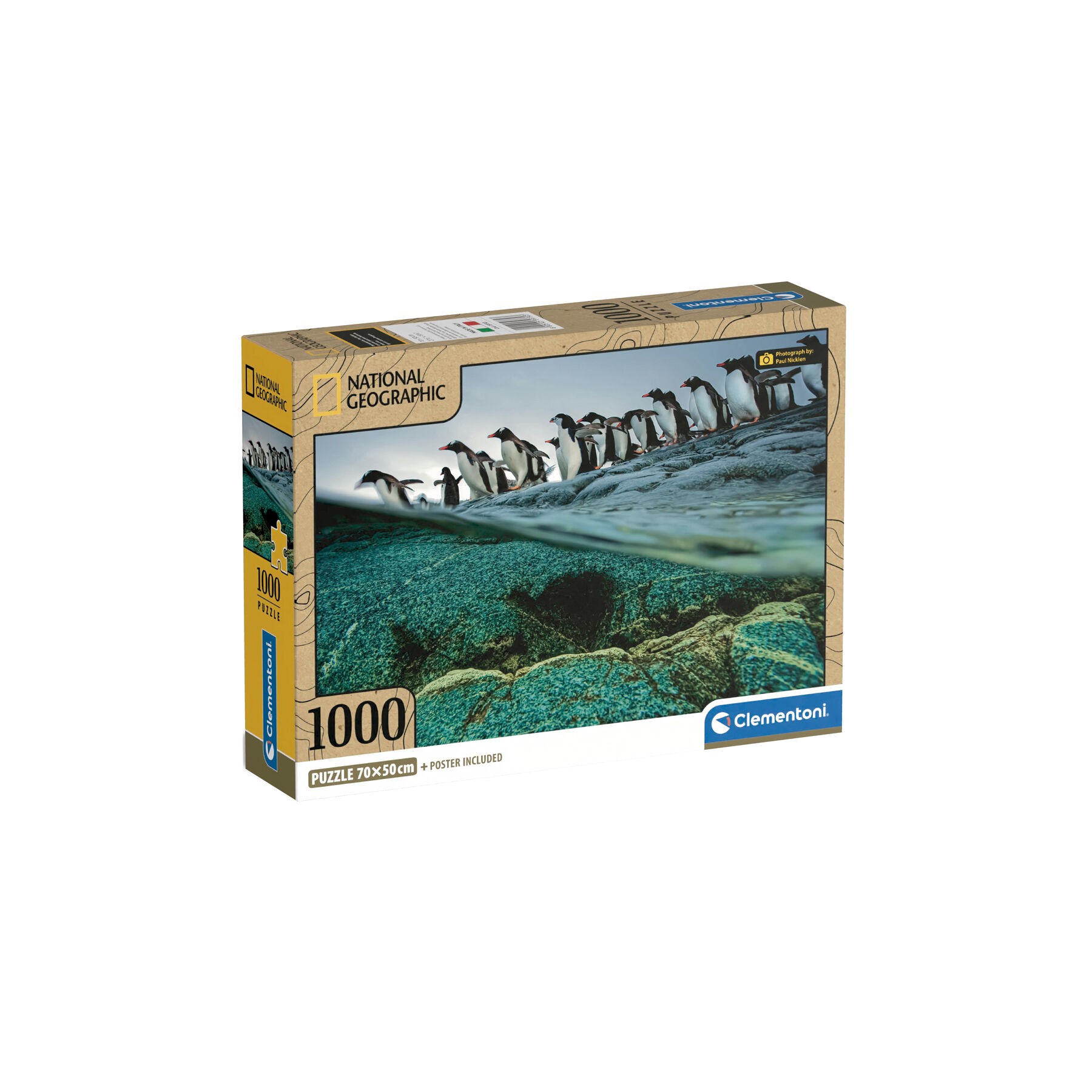 Puzzle Gentoo Penguins National Geographic 1000pzs