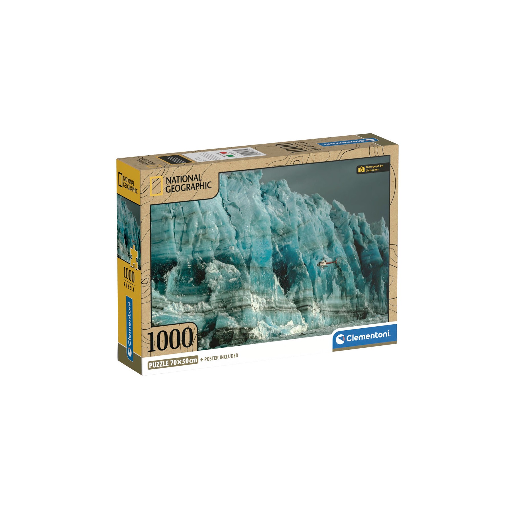 Puzzle Hubbard Glacier National Geographic 1000pzs
