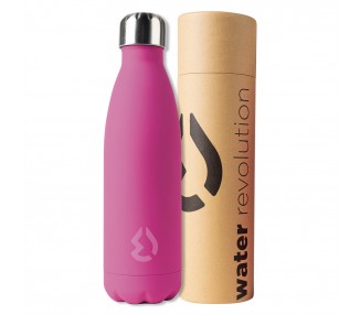 Botella Fucsia Water Revolution 500ml