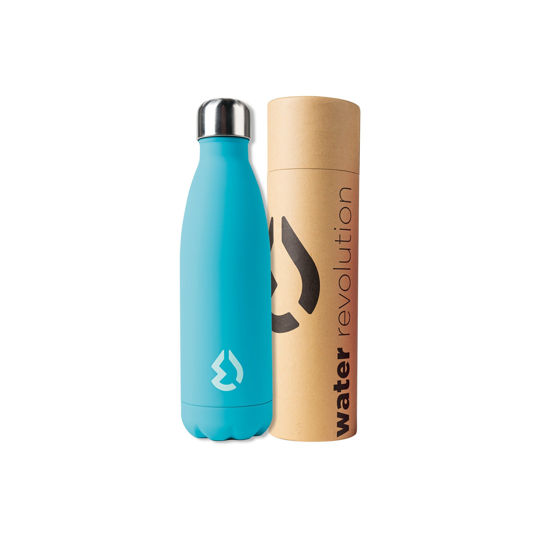 Botella Turquesa Water Revolution 500ml