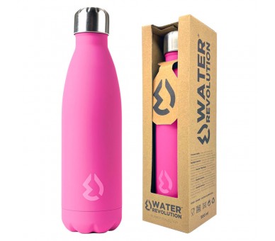 Botella Fucsia Water Revolution 500ml