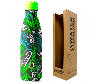 Botella Grafitti Water Revolution 500ml