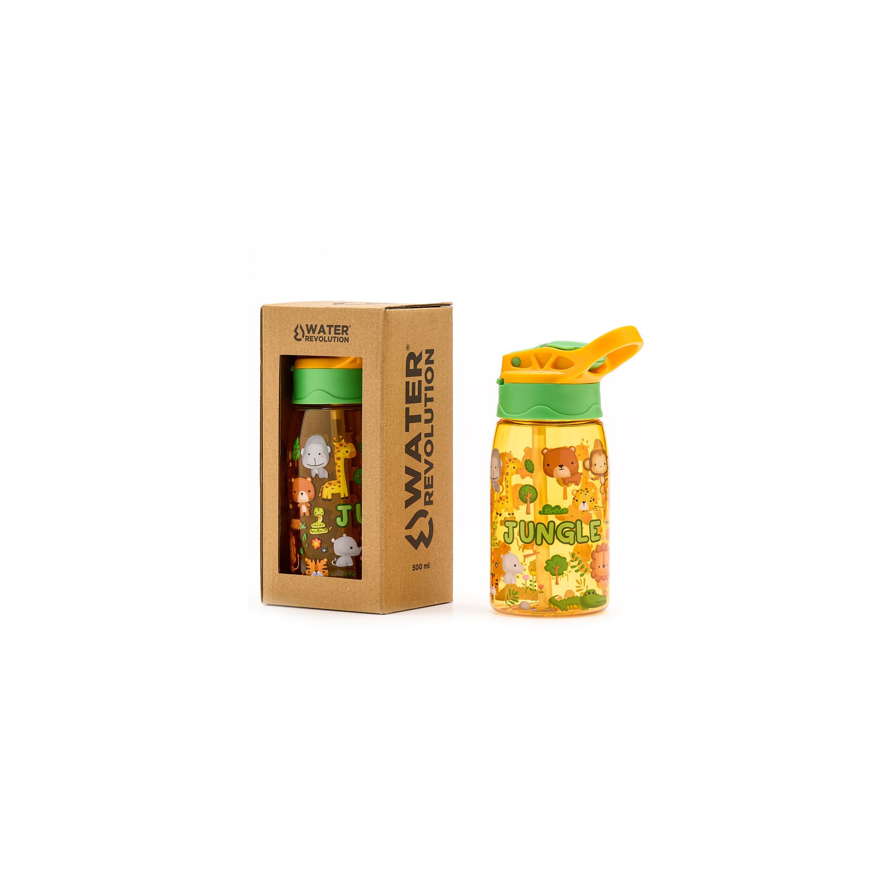 Cantimplora Jungla Water Revolution 500ml tritan