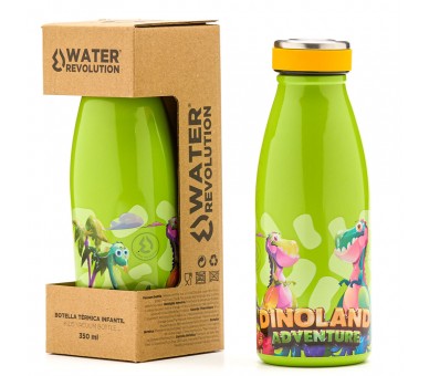 Botella Dinoland termo 400ml Water Revolution