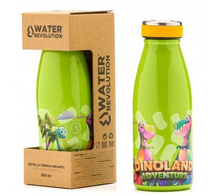 Botella Dinoland termo 400ml Water Revolution