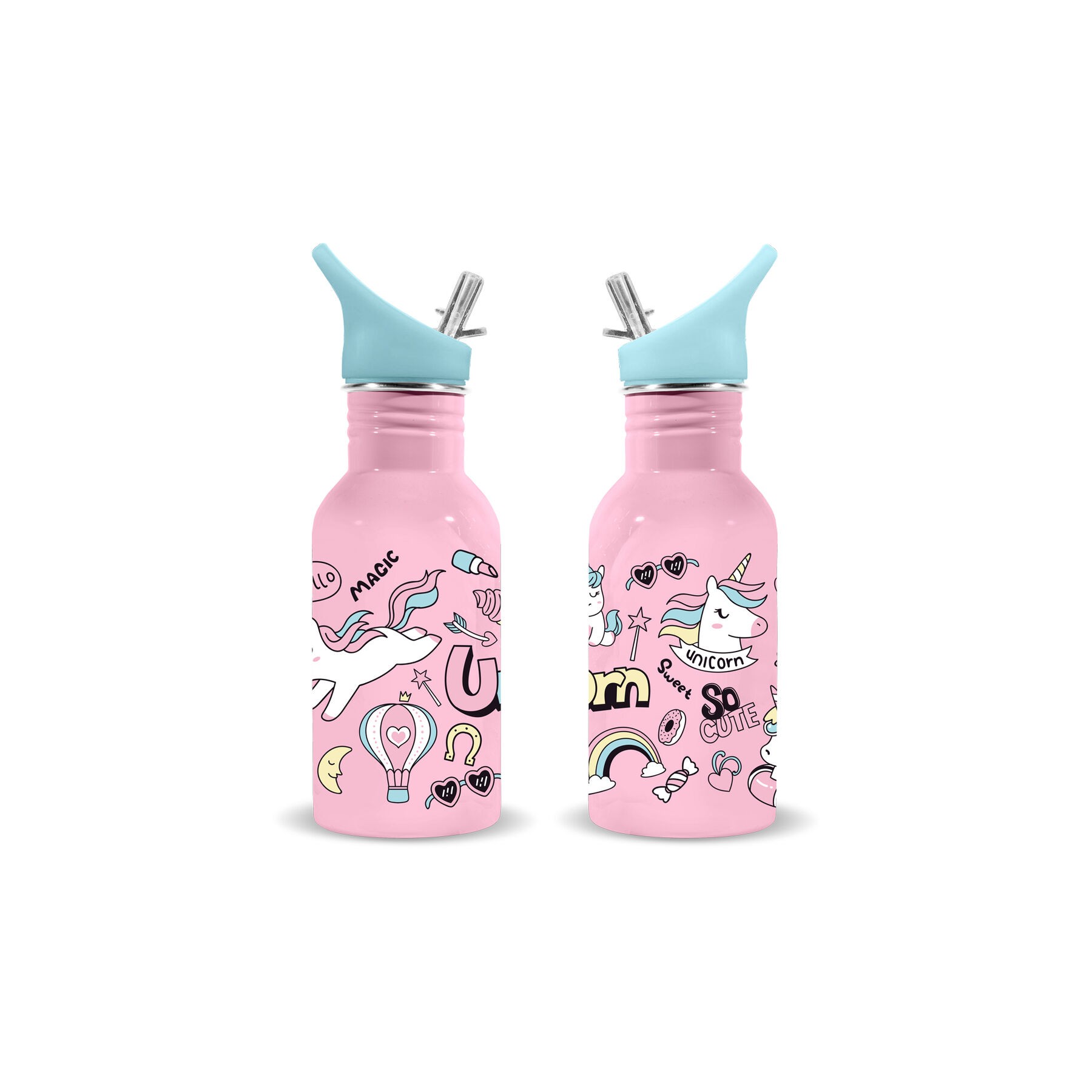 Cantimplora acero inoxidable Unicornio Water Revolution 500ml