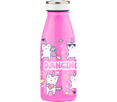 Botella Gatos Bailarines Water Revolution 350ml termo