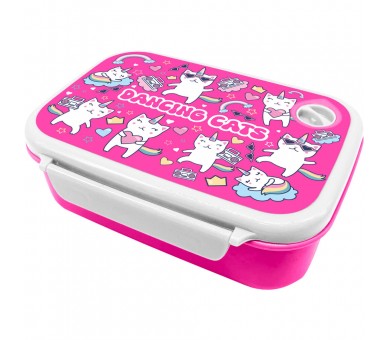 Sandwichera Gatos Bailarines Water Revolution 800ml