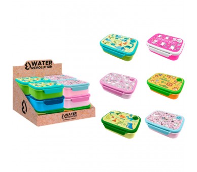 Sandwichera Water Revolution 800ml surtido