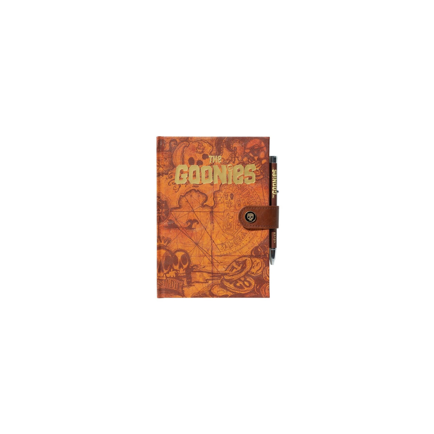 Cuaderno A5 premium + boligrafo proyector Los Goonies