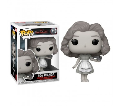 Figura POP Marvel WandaVision Wanda 50s