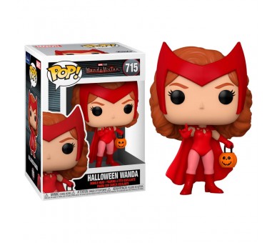 Figura POP Marvel WandaVision Wanda Halloween