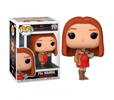 Figura POP Marvel WandaVision Wanda 70s
