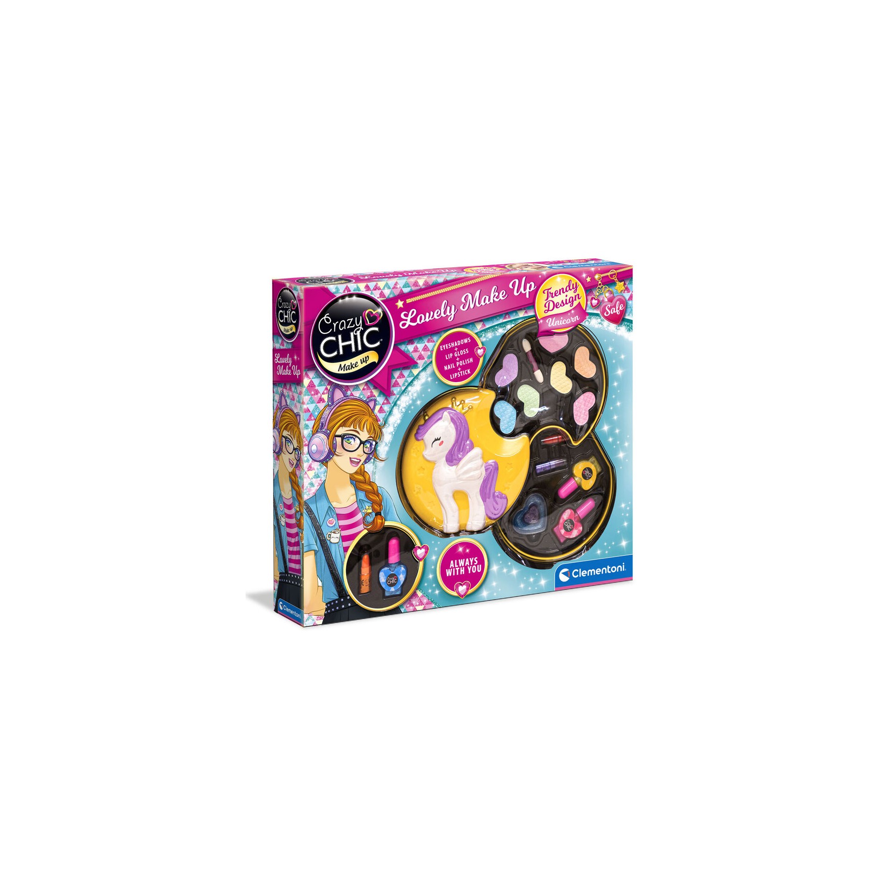 Set Maquillaje Unicornio Crazy Chic