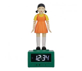 Reloj despertador Young-hee El Juego del Calamar 26cm