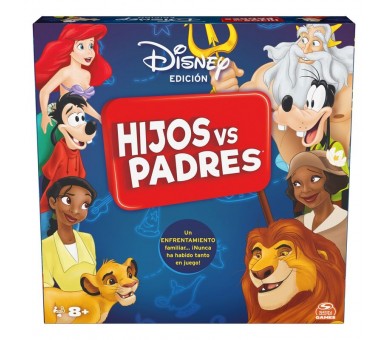 Juego de mesa HIjos Contra Padres Edicion Disney español