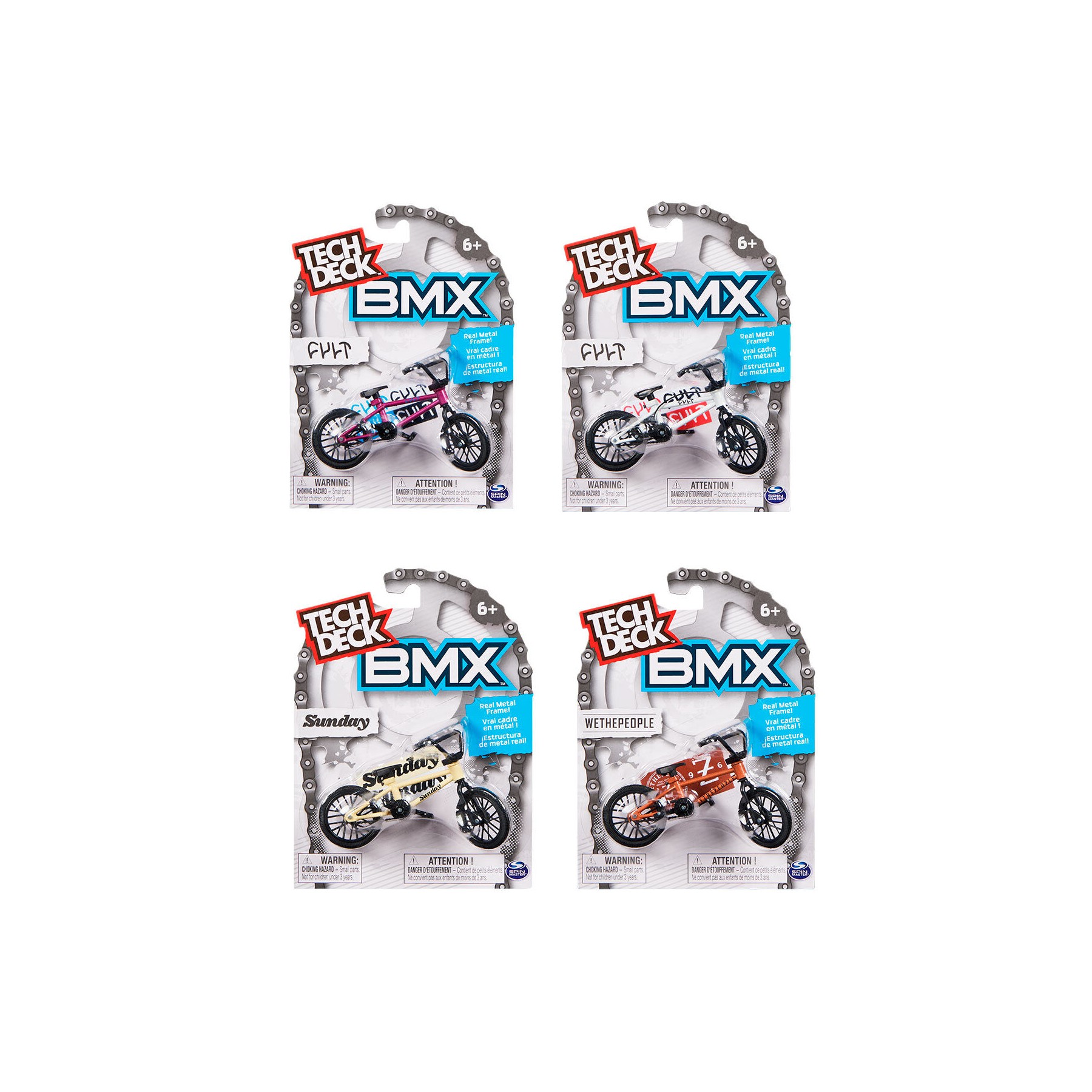 Blister BMX Single Pack Tech Deck surtido