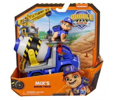 Vehiculo Clasico Mix Equipo Rubble Patrulla Canina Paw Patrol