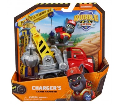 Vehiculo Clasico Charger Equipo Rubble Patrulla Canina Paw Patrol