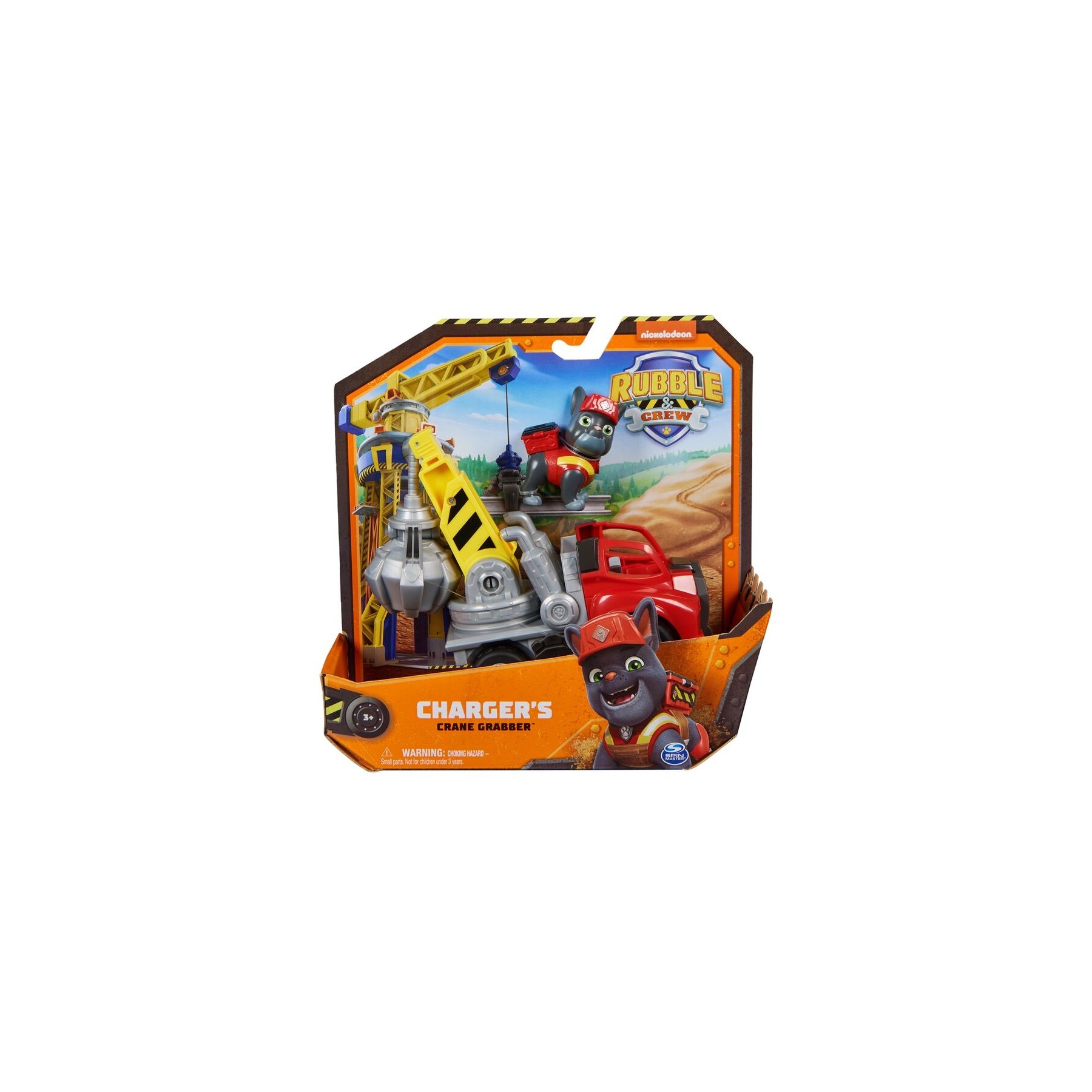 Vehiculo Clasico Charger Equipo Rubble Patrulla Canina Paw Patrol