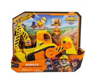 Vehiculo Deluxe Equipo Rubble Patrulla Canina Paw Patrol