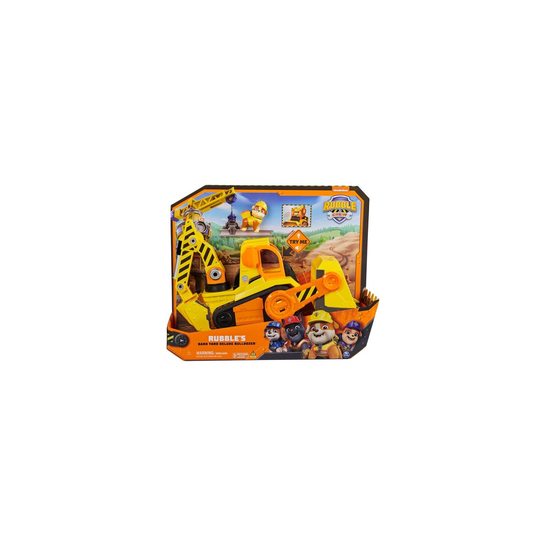 Vehiculo Deluxe Equipo Rubble Patrulla Canina Paw Patrol