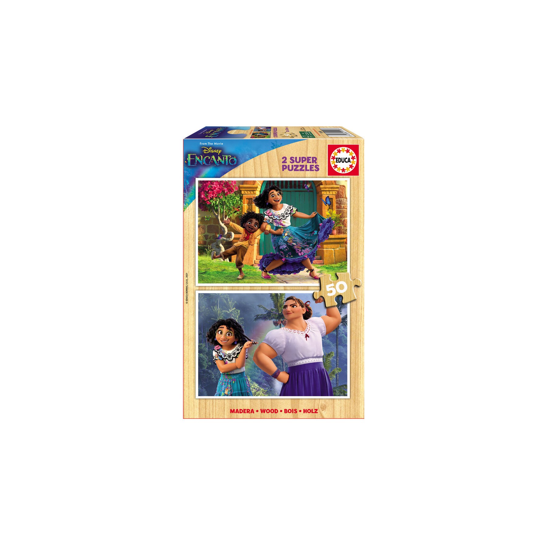 Puzzle Encanto Disney 2x50pzs