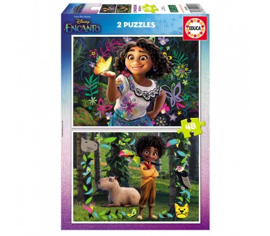 Puzzle Encanto Disney 2x48pzs