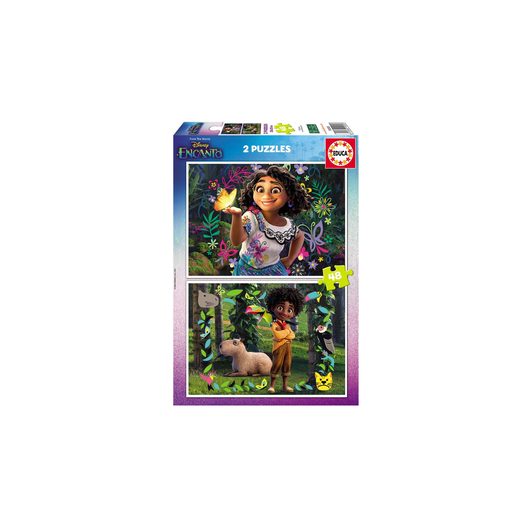 Puzzle Encanto Disney 2x48pzs
