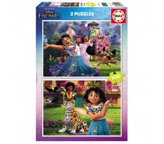 Puzzle Encanto Disney 2x100pzs