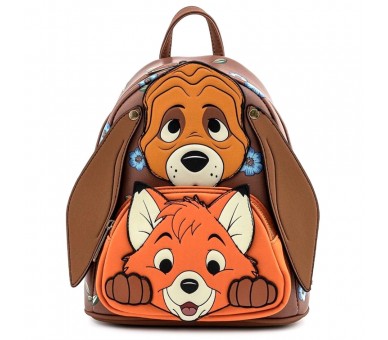 Mochila Tod y Toby Disney Loungefly 26cm