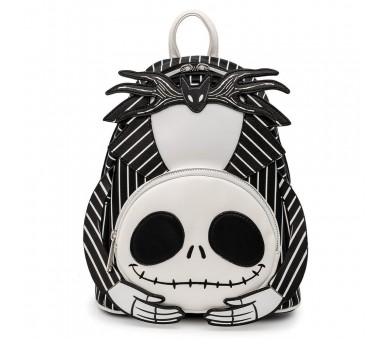 Mochila Jack Skellington Pesadilla Antes de Navidad Disney Loungefly 26cm