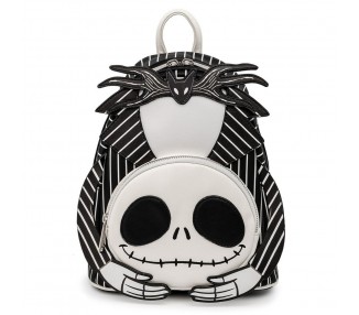 Mochila Jack Skellington Pesadilla Antes de Navidad Disney Loungefly 26cm
