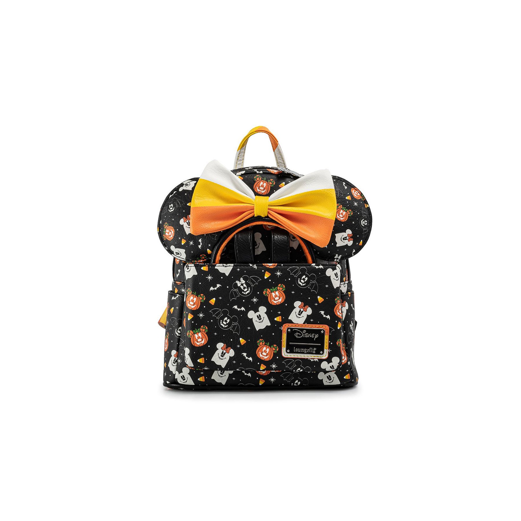 Set Mochila + Diadema orejas Spooky Halloween Mickey and Minnie Disney  Loungefly 27cm