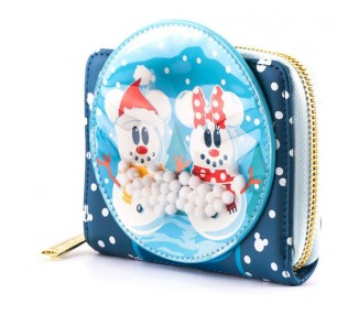 Cartera Mickey Minnie Snowman Disney Loungefly