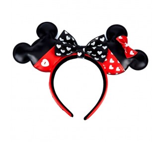 Diadema Orejas Valentines Mickey Minnie Disney Loungefly