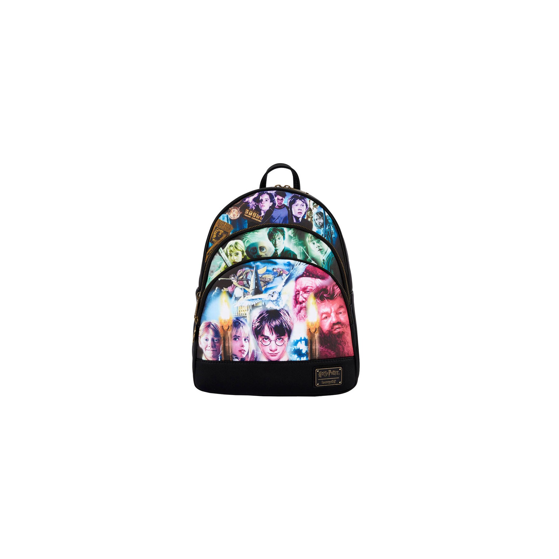 Mochila Trilogia Harry Potter Loungefly 34cm