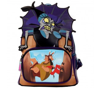 Mochila Villanos El Emperador y sus Locuras Disney Loungefly 26cm