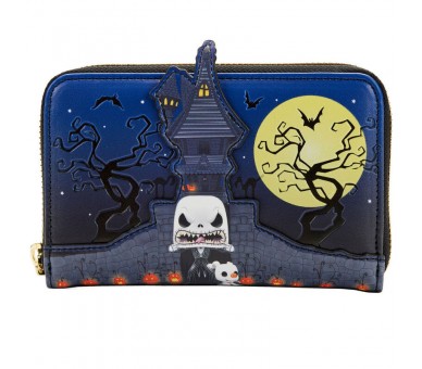 Cartera Jack Skellington Pesadilla Antes de Navidad Disney Loungefly