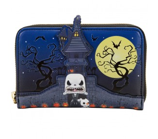 Cartera Jack Skellington Pesadilla Antes de Navidad Disney Loungefly