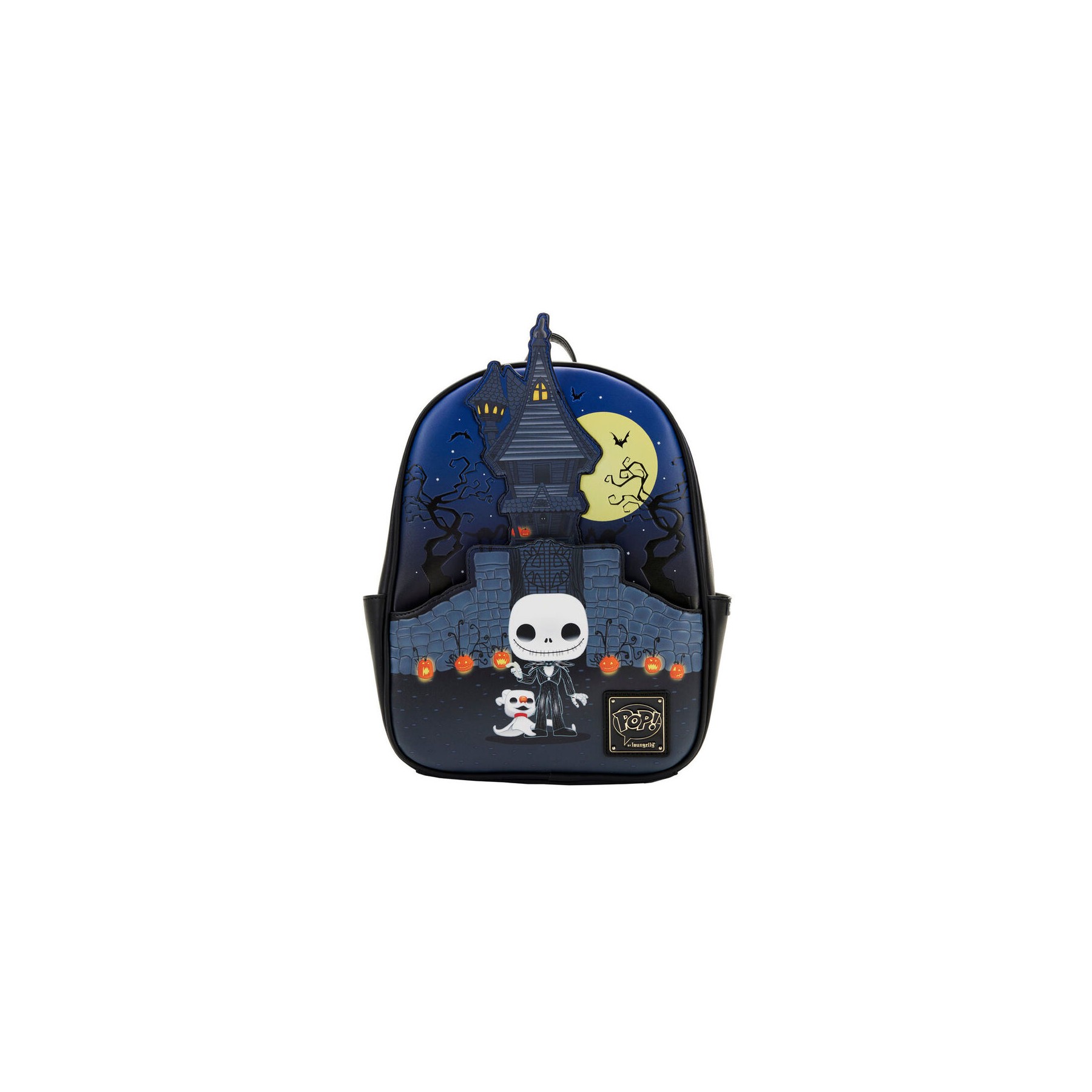 Mochila Jack Skellington Pesadilla Antes de Navidad Disney Loungefly 30cm