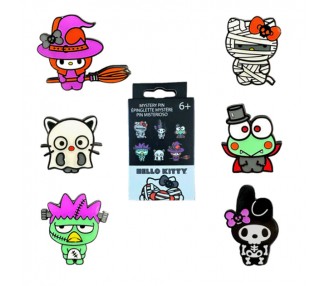Blind Box Enamel Pin Hello Kitty Halloween Sanrio Loungefly surtido