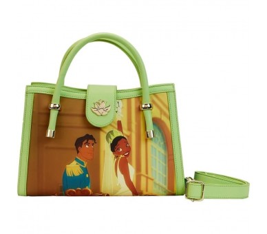 Bolso bandolera Tiana y el Sapo Disney Loungefly